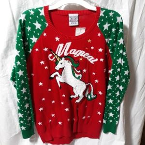 Unicorn Christmas sweater